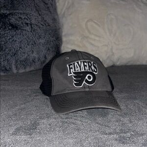 Flyers Black and Gray Cap